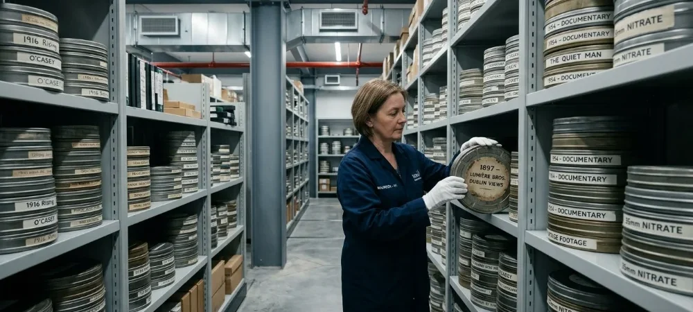 Behind the Scenes of the IFI Irish Film Archive: Treasures of Irish Experimental Cinema
